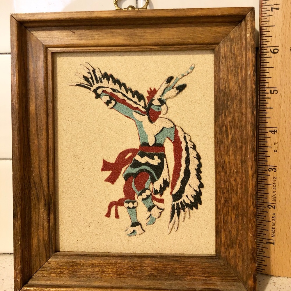 Vintage Rainbow Way Sand Art